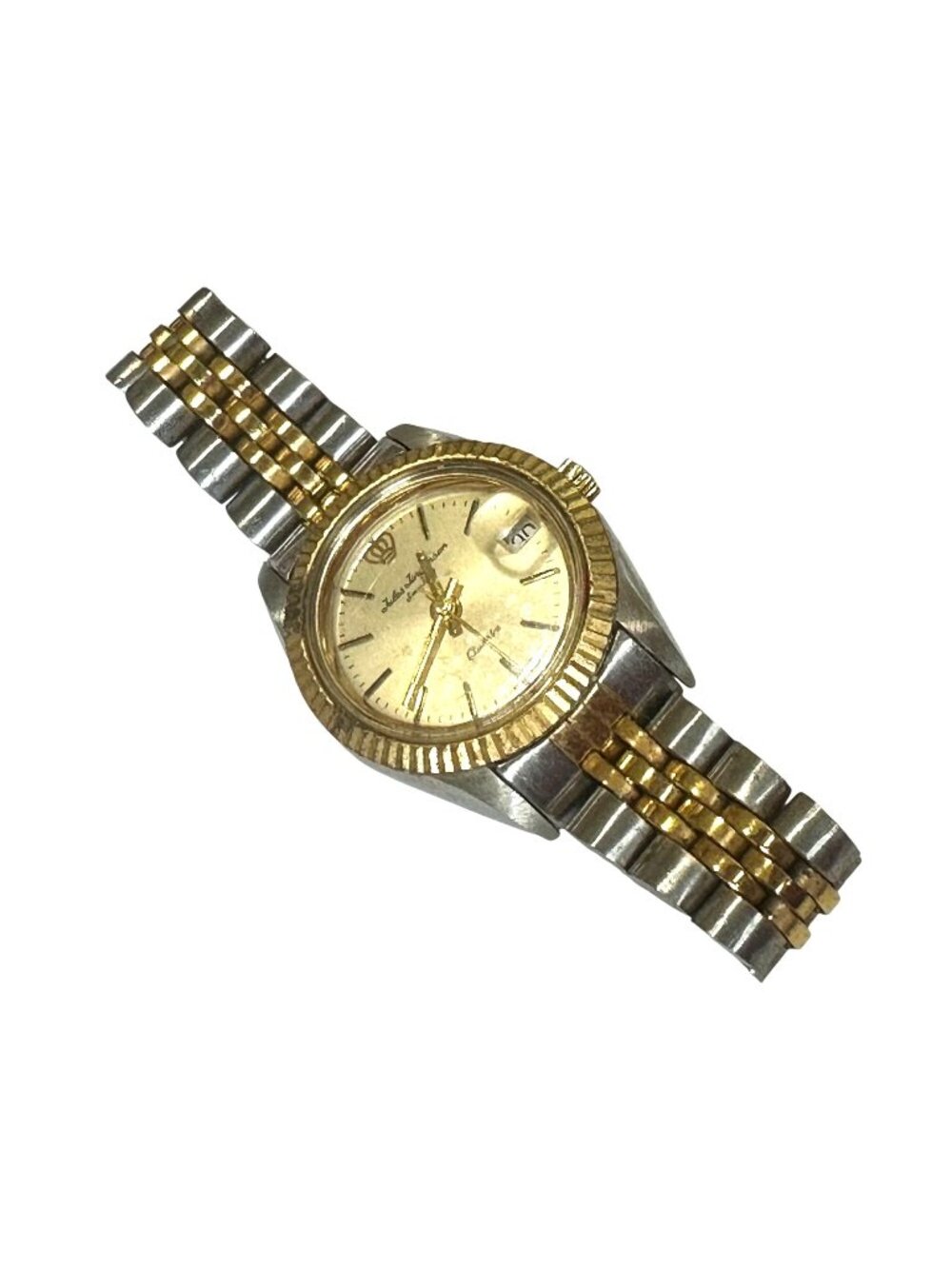 Jules Jurgensen Women's Watch 6" Two-Tone Quartz Watch Model 5901 6" Band